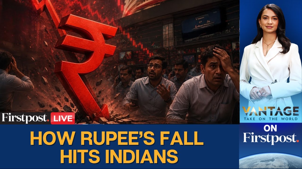 Rupee Falls Past 96 Against US Dollar: What It Means for You | Vantage LIVE