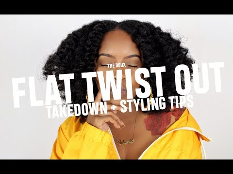 FLAT TWIST OUT TAKEDOWN FT. THE DOUX | YOLANDA RENEE