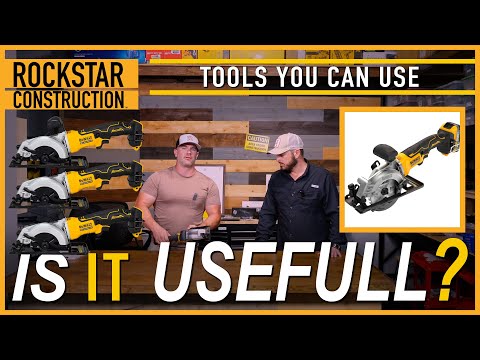 Is This Saw Useful? | DeWalt DCS571 4 1/2" Circular Saw | Tools You Can Use