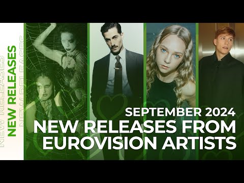 New RELEASES from Eurovision artists | September 2024 | Part 2 | RECAP