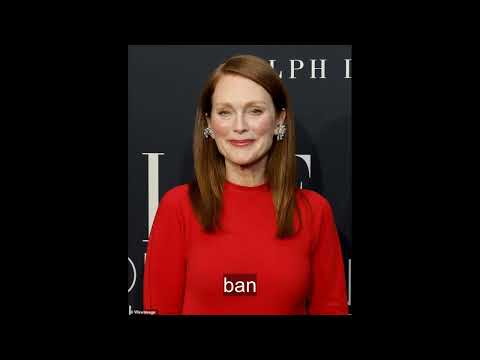 Julianne Moore 'shocked' after realising her book is banned by Trump Administration