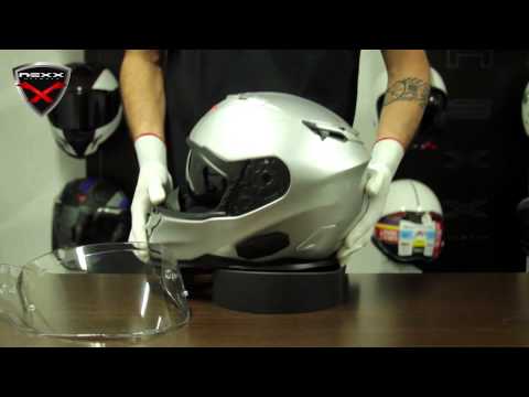 NEXX Helmets X.T1 - Video Tutorial - How to Remove & Place the Visor