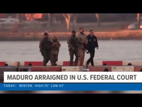 Maduro & wife plead not guilty to narco-terrorism charges in U.S.