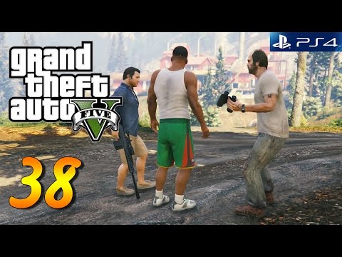GTA 5 PS4 Gameplay Walkthrough Part 38 (First Person)