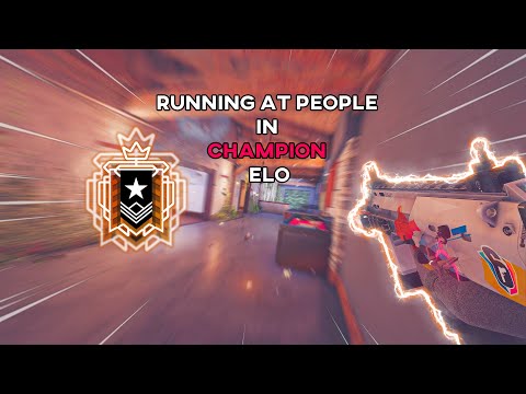 Running At People In CHAMPION ELO Ranked Highlights - Rainbow Six Siege