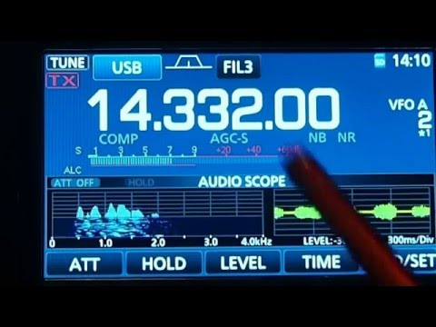 Icom 7300 MNF ANF IF Filter Works On Interference!