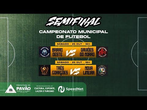 CAMPEONATO MUNICIPAL DE FUTEBOL  - SEMIFINAL - PAVÃO MG