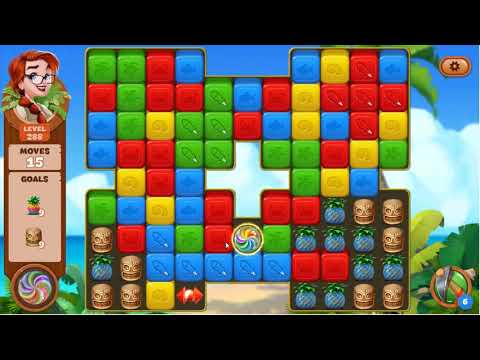 Lost Island Blast Adventure Level 288 - No Boosters