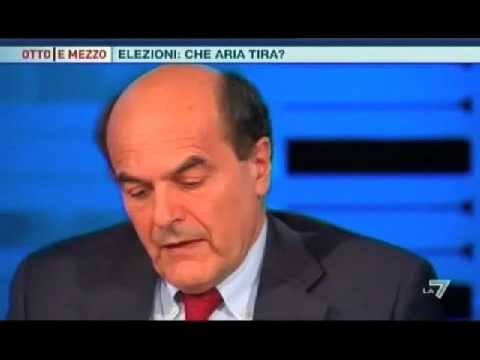 Bersani a Ottoemezzo - La7- 1/4
