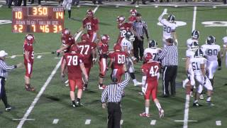 preview picture of video 'Milford Scarlet Hawks Football - October 2, 2014 vs Canton'
