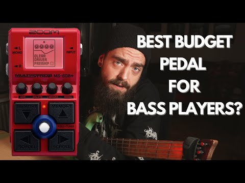 BEST BUDGET BASS PEDAL?! - Zoom MS-60B+ Review