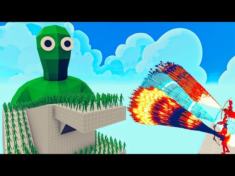100x ZOMBIE + 3x GIANT vs 3x EVERY GOD   Totally Accurate Battle Simulator TABS