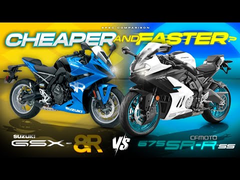 Is the Cheaper, Faster 675SS the Better Deal?┃ Suzuki GSX-8R vs CFMoto 675 SR-R / SS