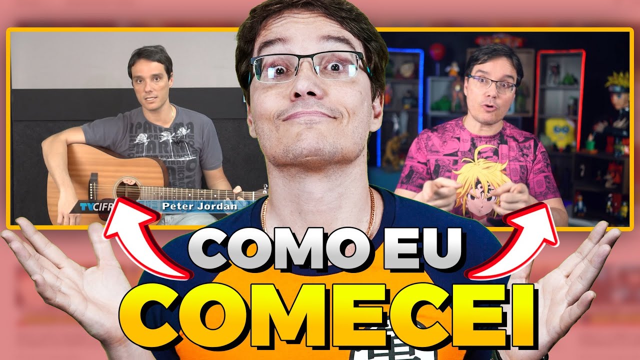 COMO EU COMECEI NO YOUTUBE! MINHA HISTÓRIA COMPLETA