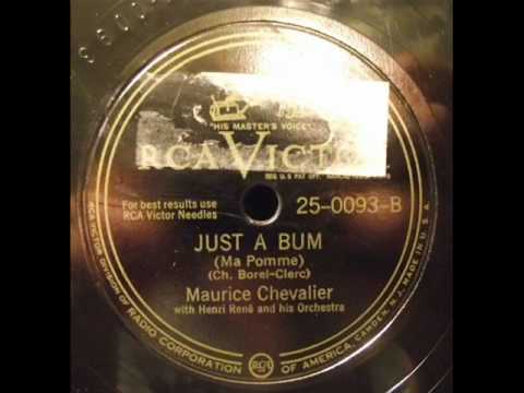 Maurice Chevalier: Just a Bum (RCA Victor 25-0093B)