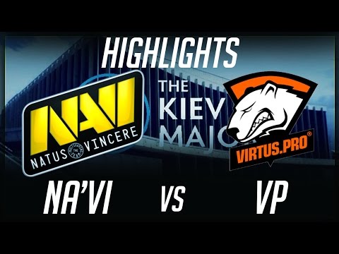 NaVi vs VP The Kiev Major 2017 CIS Highlights Dota 2