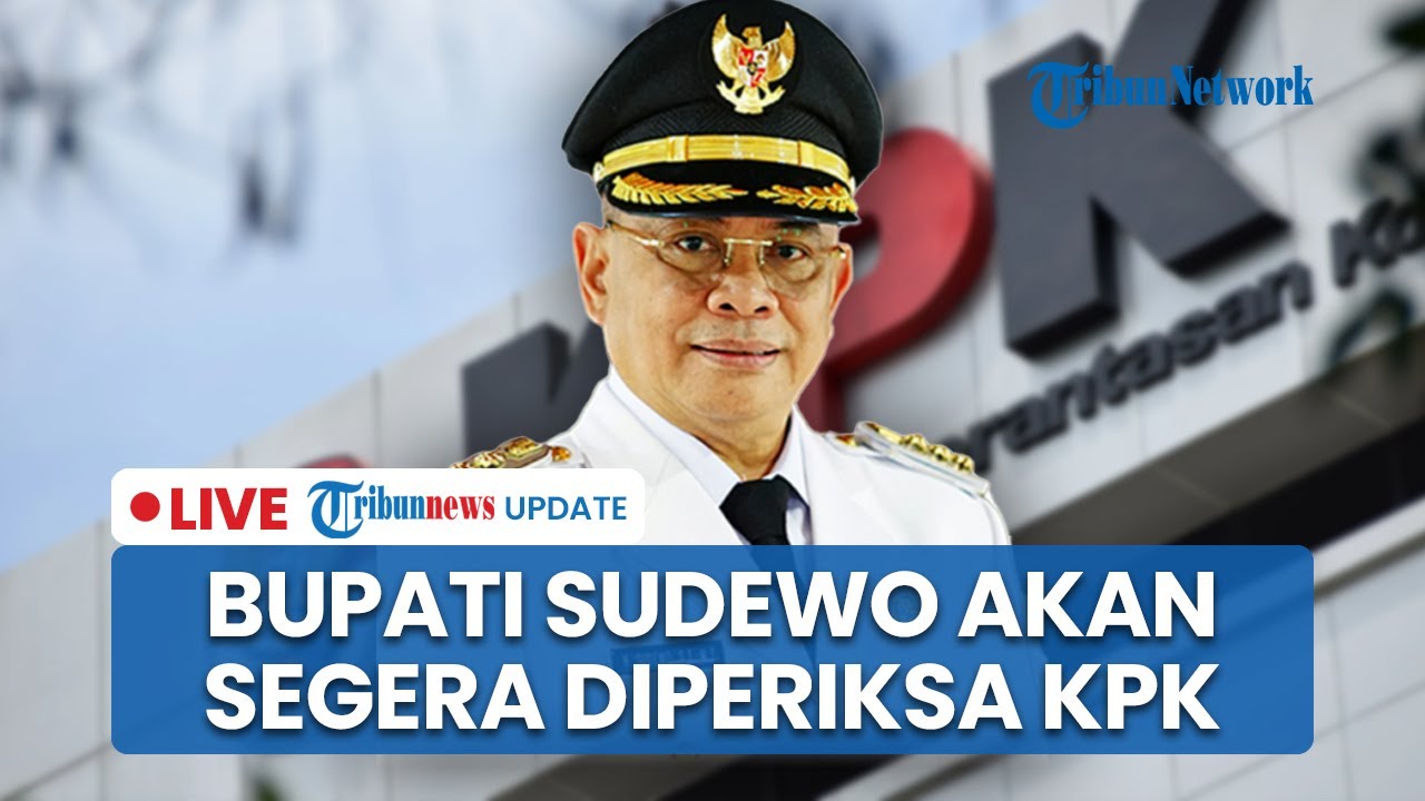 🔴Bupati Sudewo Kembalikan Uang Korupsi DJKA Rp.720 Juta, KPK Akan Tetap Proses Hukum Bupati Pati