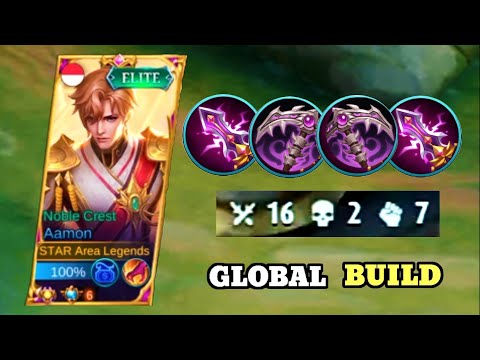 Best recommended build for aamon 2023!! 🔥 Best build aamon brutal damage