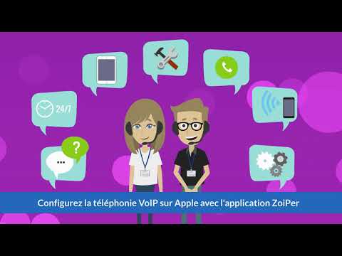 Configurez la téléphonie VoIP sur Apple avec l'application ZoiPer