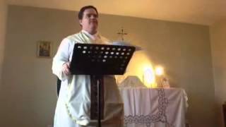Father Pfeiffer March 10, 2013 Kansas City, MO Doctrinal Preamble