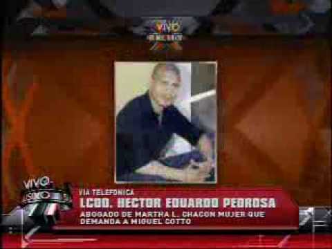 SuperXclusivo 12/8/09 - Demanda a Miguel Cotto por hostigamiento sexual 3/3