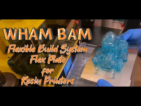 Flexible Build System - Plate for Mono X Resin Printer (discount code in the Description)