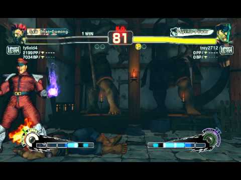 Ultra Street Fighter IV battle: Akuma vs M. Bison