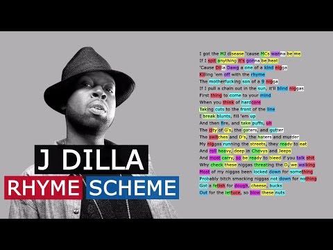 J Dilla on The Sickness | Rhyme Scheme