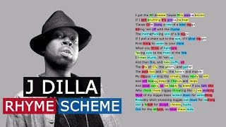 J Dilla on The Sickness | Rhyme Scheme
