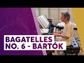 Chick Practices Bartók’s Bagatelles No. 6