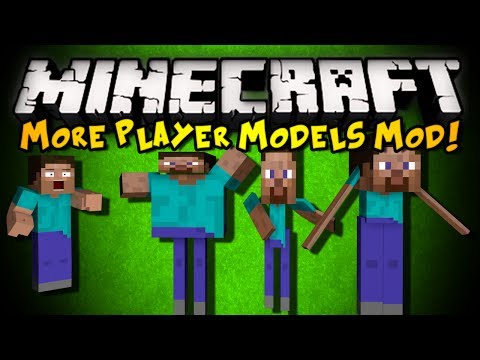 Transform into Mobs with Player Models 2 Mod!