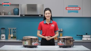 Review nồi cơm điện cao tần SUNHOUSE MAMA SHD8955