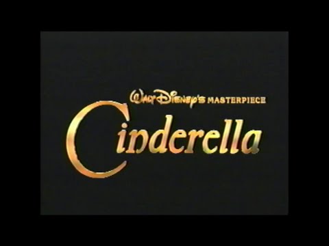 Cinderella - 1995 Masterpiece Collection VHS Trailer #1