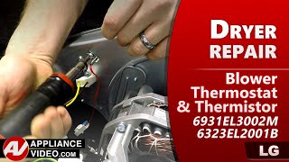 Blower Thermistor Issues on Dryer — Factory Technician Diagnostics and Troubleshooting