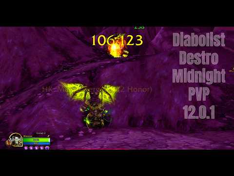 WoW Midnight Pre Patch(12.0.1) Destruction Warlock PvP