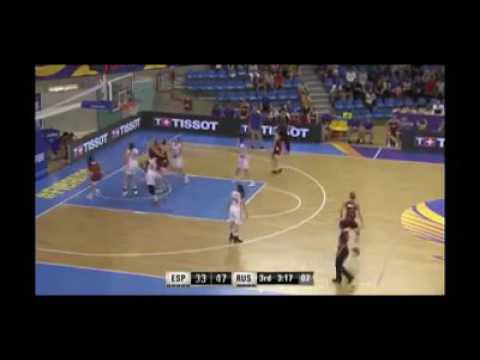 Incredible mistake in Women U19 World Championships game (Spain-Russia)