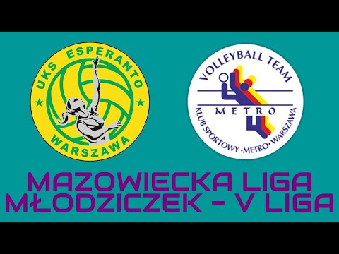 Mazowiecka Liga Młodziczek - V liga: UKS Esperanto - KS Metro II Warszawa