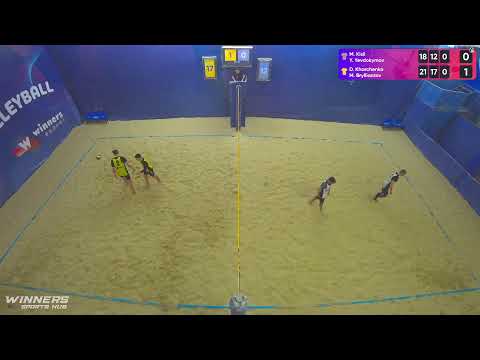 05:45 M. Kisil / Y. Yevdokymov - D. Kharchenko / M. Brylliantov 27.04.2023 |Winners Beach Volleyball