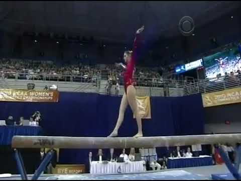Carly Janiga (Stanford) - 2010 NCAA Championship Team Finals | Beam