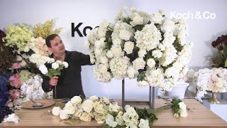 Koch & Co & John Emmanuel - How To Make A Luxurious Wedding Centrepiece With Artificial Flowers