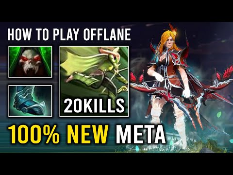 How to Play WR as an Offlane with Full Aura Guardian Greaves + Vladmir's Offering AC Build Dota 2
