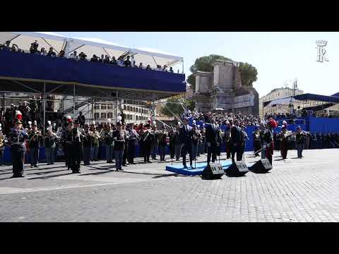 Parata del 2 giugno 2022 - Banda Interforze Difesa e Il Volo