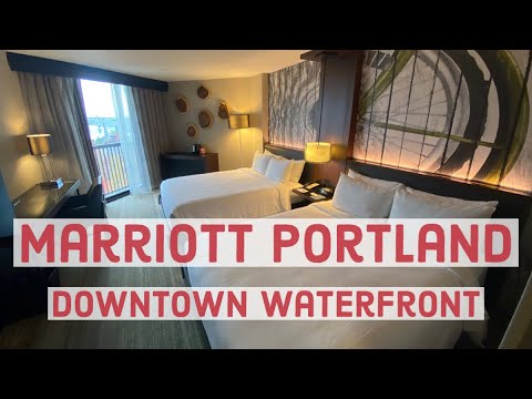 Marriott Portland Downtown Waterfront!! Is this the BEST Hotel in Portland, Oregon? FullReview!
