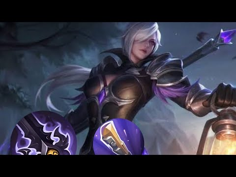 mlbb• Eksperimen silvana build item dhs+golden staff