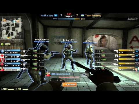 HellRaisers vs. Team Property | Halbfinale, Caseking of the Hill #9 | (de_dust2) Map 1