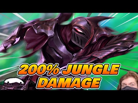 Zed now has the fastest jungle clear in League of Legends....