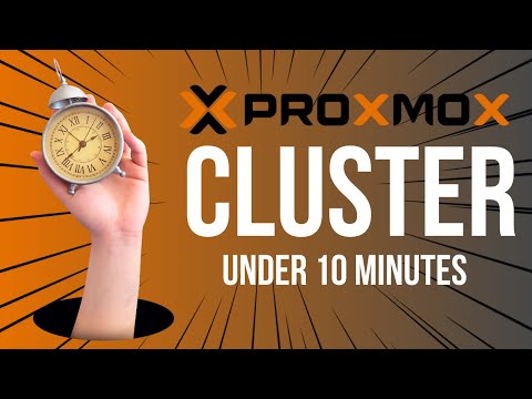 Proxmox 8.0 Cluster - In Under 10 Minutes