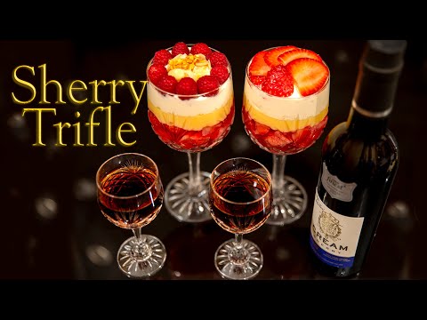Fresh Cream Trifle (Sherry)