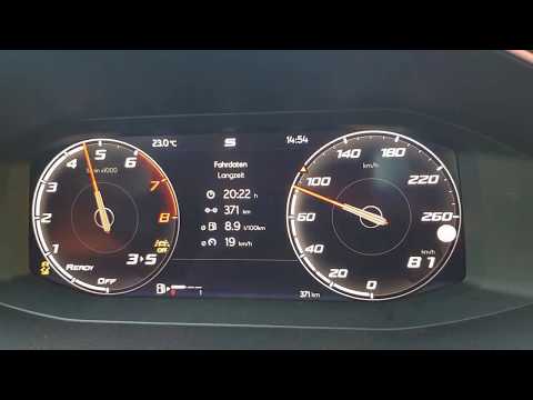 Seat Leon FR 2020 1.5 eTSI Acceleration 0-148 km/h