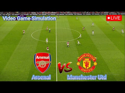 🔴LIVE : Arsenal vs Manchester United | Premier League - Round 23 | Video Game Simulation